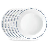 Corelle® Caspian Lace 8.5" Lunch Plate, 6 pack