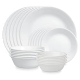 Corelle® Winter Frost White 24-piece Dinnerware Set
