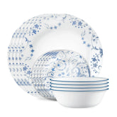 Corelle® Darlington 12-piece Dinnerware Set, Service for 4