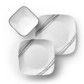 Corelle® Square Simple Sketch 9" Plate