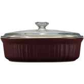 CorningWare® French Colors 2.5-quart Oval Baking Dish, Cabernet