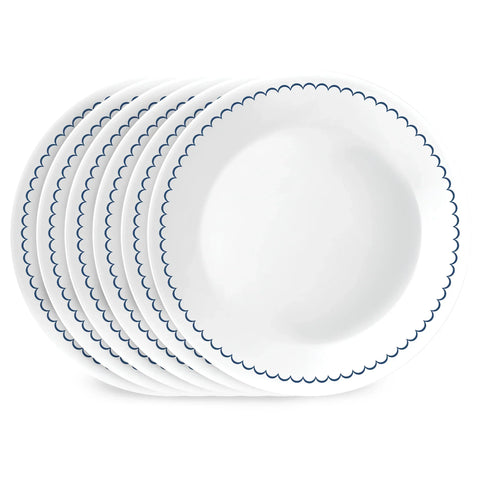 Corelle® Caspian Lace 8.5" Lunch Plate, 6 pack
