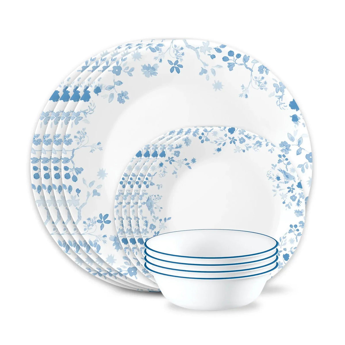 Corelle® Garden Song 12-piece Dinnerware Set, Service for 4