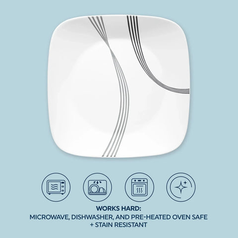 Corelle® Urban Arc 16-piece Dinnerware Set, Service for 4