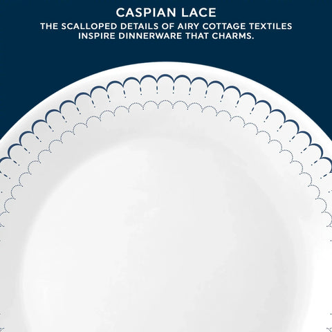 Corelle® Caspian Lace 18-piece Dinnerware Set, Service for 6