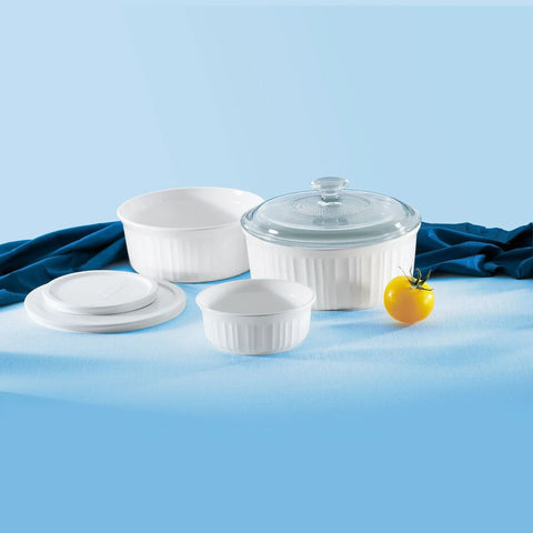 CorningWare® French White® 6-piece Bakeware Set